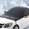 Capa de Neve para Carro, Protetor Solar Ampliado para Para-brisa Dianteiro de Inverno, Ímã Espessado, Capa de Neve para Carro à Prova de Vento e Impermeável