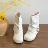 Versátiles botas nuevas con suelas que aumentan la altura, botas de moda retro adelgazantes para mujeres menudas, estilo francés para primavera y otoño, botas de mujer 2026 con altura interior creciente