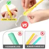 Palito de Silicone Dobrável Mais Vendido da Amazon, Palito de Silicone de Grau Alimentício, Palito Colorido Dobrável e Lavável