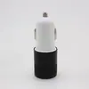 Cargador de coche de acero pequeño para pistola, doble USB 2.4A y 1 A. 15WAC