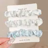 Modelo Nuevo 2025 Scrunchie de Satén Elegante Estilo Coreano para el Cabello para Mujeres, Accesorio de Moda Versátil