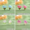 Brincos de Resina de Florzinhas Tridimensionais Frescas e Doces, Buquê de Tulipas Delicado, Brincos Pequenos e Versáteis para o Dia a Dia