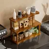 Estante de Almacenamiento para Portavasos Escritorio Sala de Estar Organizador Multicapa Encimera de Cocina Taza de Café Taza Estante Organizador de Alta Gama