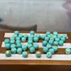 Barril de parches de cinco piezas con incrustaciones de magnesita, accesorios de cuentas, pulsera de juego de texto DIY, cuentas para collar con accesorios de cuentas