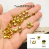 16mm Unhas Redondas com Garra Acessórios para Pulseiras Unhas de Cabeça Redonda Unhas de Garra com Cabeça de Cogumelo Superfície Redonda Artigos de Couro Rebites Decorativos