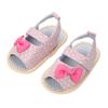 Zapatos casuales de primavera y verano para bebé niña con suela de tela suave 0-18 meses zapatos para niño pequeño con doble velcro Zapatos de bebé sandalias