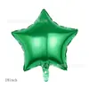 Globos de Papel de Aluminio en Forma de Corazón de 18 Pulgadas, Color Único, Suministros para Decoración de Bodas y Día de San Valentín, Globos Lisos en Forma de Corazón para Arreglos de Cumpleaños