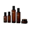 Set de Botellas de Vidrio para Cosméticos Materiales de Empaque Botella de Vidrio para Loción Esencia 120ml Botella para Crema 50g Venta Directa de Fábrica