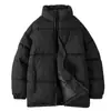 Nueva Chaqueta de Algodón para Hombre Otoño e Invierno 2025 Engrosada Pareja Ins Versátil Abrigo de Algodón Cuello Alto Chaqueta Cálida