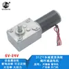 Motorreductor de Tornillo sin Fin para Robot Motor de Accionamiento 12V Abreventanas 24V5840-31Zy Motor de Bloqueo Automático