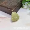 Colgante de Buda Maitreya de Jade Afgano para Mujer, Collar de Cuerda Trenzada Verde Jadeíta de Buda Pequeño, Colgante de Jade Estilo Chino al por Mayor