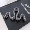 Europeo y Americano Calavera Garra Metal Araña Pinza de Tiburón Grande Accesorios para el Cabello Estilo Oscuro Pinzas para el Cabello Pinza