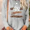 Exportação Transfronteiriça Tamanho Europeu Veludo Fino Natal Y2K Moda Tendência Solto e Confortável Casual Feminino Gola Redonda Manga Longa