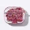 Capa Personalizada para Fone de Ouvido com Areia Movediça Case Protetora para Fone de Ouvido Bluetooth Sem Fio da Apple Nova Transparente Cobertura Total Anti-Queda Capa Dura
