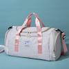 Bolsa deportiva y de fitness de gran capacidad, bolsa de mano para viaje, tela Oxford, adecuada para ropa y equipaje, bolsa de viaje para viajes cortos