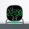 Un Reloj LED de Escritorio con Función de Despertador y Luz Nocturna Reloj Multifuncional Temporización Digital 2813