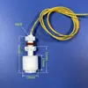 Sensor de Nivel de Líquido Interruptor de Nivel de Agua 304 Sensor de Interruptor de Flotador Interruptor de Flotador PP Vertical Horizontal