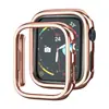 Nueva Carcasa Protectora iwatch9 S9 Hueca S10 Apple S7 Galvanizada applewatchS8 Media Carcasa Protectora