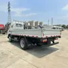 Camión de caja de tamaño mediano con carrocería de acero sellada, utilizado para productos de comercio electrónico, artículos de primera necesidad y transporte logístico urbano y rural