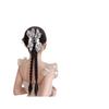Peluca Trenza Nueva Nueva Pinza China Flor de Anacardo Trenza Retorcida Trenza Retorcida Cola de Caballo Alta Moda Dulce Fresco Estilo Trenza Boxeadora