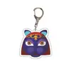 Llavero Acrílico Animal Crossing Colgante Doble Cara Merchandising de Dibujos Animados Animal Crossing