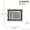 Porta-Retrato Ímã de Geladeira DIY 3D Estéreo Ímã Macio Mini 3 polegadas Foto Desenho Animado Celebridade Adesivo Decorativo Amazon Transfronteiriço