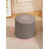 Banquito pequeño para el hogar, banquito bajo redondo para sentarse, taburete simple para cambiarse los zapatos, sofá para sala de estar, mesa de centro, banco cuadrado, calabaza, madera maciza, taburete de cuero