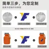 Creative Gift Food-Grade Silicone Folding Water Cup Outdoor Portable Sports Water Bottle Medium-Sized Folding Water Bottle Promotional Item