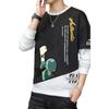 Suéter Otoño 2022 Recto Moderno Animación de Dibujos Animados Moda Juvenil Casual Cuello Redondo Temperamento de Hombre Jersey Moderno