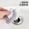 Tapón de fregadero de silicona con forma de flor, filtro de pelo antiatascos, tapón a prueba de fugas para lavabo, accesorio antiincrustaciones y antiolores al por mayor