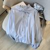 Itens Populares de Alta Qualidade das Treze Linhas de Guangzhou ~ Outono 2025 Novos Tops Femininos Estilo Coreano Camadas Emagrecedores Design