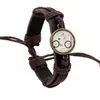 Joyería punk Nueva Hora pulsera de gema joyería de exportación de comercio exterior pulsera de cuero tejido pulsera de piel de vaca