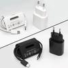 Adequado para Samsung S20.NOTE10 cabeça de carregamento 45W super rápido carregamento 25W rápido carregamento Regulamentos europeus Regulamentos dos EUA