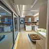 11,5m Novo Modelo Cabine Maçã Casa Móvel Modular Acomodação no Topo da Montanha Villa Contêiner de Luxo Varanda
