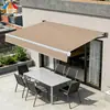 Fabricante de Toldos Aikeli Toldo Retrátil Manual Externo Toldo Dobrável para Pátio Uso Doméstico Beiral Varanda Toldo Elétrico