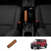 Adequado para 25 modelos de Suzuki Jimny Nomade, capa de freio de mão em couro, modificação interna do Jimny