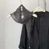 Máquina Cuidadosa que Chupa Ojos ~ Bufanda Triangular con Patrón de Hojas Francesas Primavera y Verano Ligera Suave Estilo Occidental Pañuelo para la Cabeza Banda para el Cabello Pañuelo Pequeño de Seda