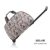 Bolsa de viaje portátil de tela Oxford impermeable portátil de gran capacidad bolsa con ruedas bolsa de viaje bolsa de equipaje bolsa de regalo