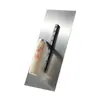 Paleta de Barro Palacio Qingyang, Paleta Plana, Cuchillo de Yeso de Acero al Manganeso, Paleta de Hierro para Albañil, Paleta Espesada para Mortero de Cemento