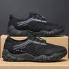 Zapatos para Hombre 2026 Verano Transpirables Sin Cordones Malla Grande Malla Deportiva Zapatos para Correr Tendencia de Moda Zapatos de Malla Casual