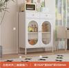 Aparador Moderno Simple Gabinete para Té Vino Libro Hierro Sala de Estar Luz Lujo Gabinete de Almacenamiento Almacenamiento de Vajilla de Cocina