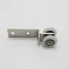 Eje de tierra de cobre rotación de 360 grados puerta de madera puerta corrediza localizador puerta corrediza tope puerta corrediza tope de oscilación puerta corrediza rueda inferior polea