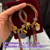 Pulsera de Cuentas de Oración Budista Tejida con Hilo de Algodón Retorcido a Mano Estilo Xizang de 1/1.5 mm con Cuentas de Bodhi y Borlas, Cuerda de Algodón Tejida Colorida y Duradera