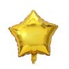 Globo de película de aluminio de 18 pulgadas con forma de estrella de cinco puntas, ideal para bodas, fiestas, cumpleaños, decoraciones, diseño de fondo