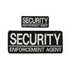 Sticker Grande Táctico para Chaleco Bordado Velcro Insignia Seguridad Seguridad Sticker Trasero Suministro Transfronterizo en stock