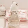 Modelo Nuevo 2026 Ropa para Gato con Rayas de Colores, Patrones de Conejo y Florales, Chaleco Delgado y Transpirable para Perros de Primavera/Verano