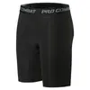 Calças Justas Esportivas Masculinas Fitness Corrida Secagem Rápida Basquete Leggings Cropped Futebol Compressão Treinamento Calças Cropped