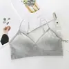 Ventas Directas de Fábrica Oso Japonés Hermosa Espalda Tirantes Cruzados Top con Tubo de Pecho Estilo Chaleco para Niña Sujetador sin Aros Ropa Interior para Mujeres