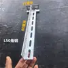 Suporte de Parede para Coluna de Perfil Angular Acessórios Suporte para Coluna de Ponte Metálica Coluna de Perfil Angular Galvanizado a Quente