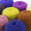 Hilo de ardilla bola de lana ardilla gruesa terciopelo de ardilla sombrero bufanda tejido a mano lana de bebé seda brillante pelo de caballo abrigo